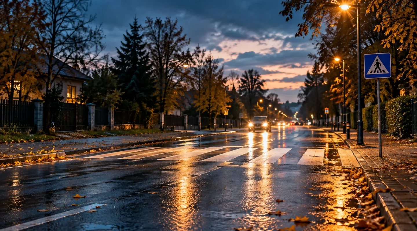 Jesień na drodze: dlaczego sam limit prędkości nie zawsze wystarcza